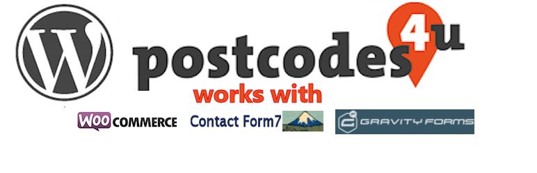 Postcodes4u COntact Form & Gravity Form
